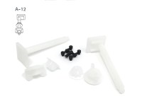 JUEGO BISAGRAS NYLON A-12 ESTOLI